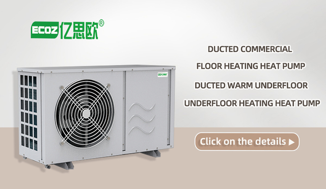 ECOZ Ducted warm underfloor winter Heating Heat Pump