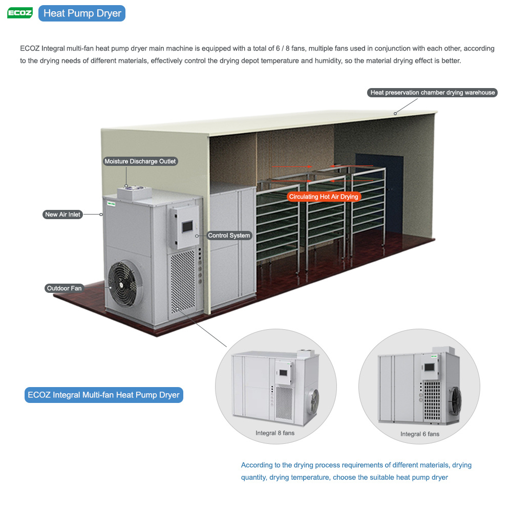 mango heat pump dryer